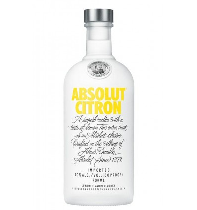 Vodka Absolut Citron