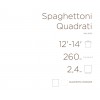 Spaghettoni Quadrati 500gr - Pasta Mancini